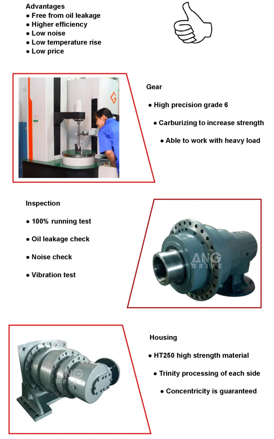 Industrial Helical Worm Bevel Hypoid Planetary Cycloidal Cylindrical Shaft Mounted Reduction Nmrv Drive Motor Gearbox