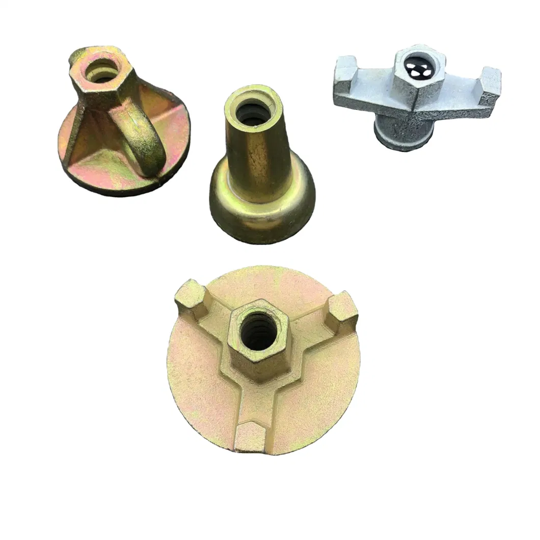 Formwork Fasteners Tie Rod Butterfly Wing Nut for Scaffolding