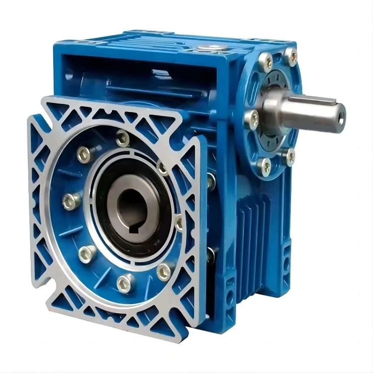 Aluminum Right Angle Worm Drive Motor Gear Gearbox Speed Reducer