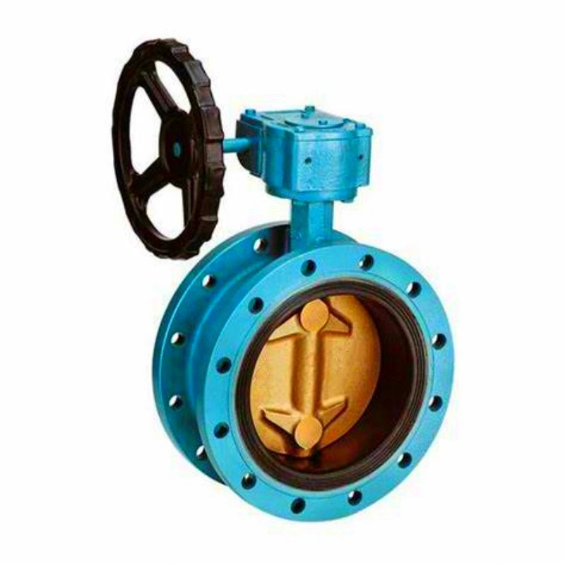 Worm Gear Operated Rubber Seal Flange Ductile Iron Butterfly Valve China Suppliers