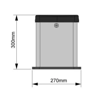 Sliding Gate Operator Kit 100W