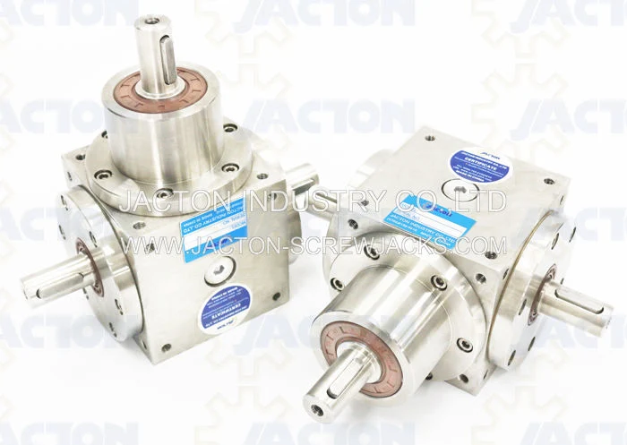 Quality Chinese Jtp110 Corrosion-Resistant 3 Way 1 to 1 Ratio Transmisions, Compact Stainless Steel 1: 1 Ratio 90 Degree Gearbox Manufacturer, Favorable Price