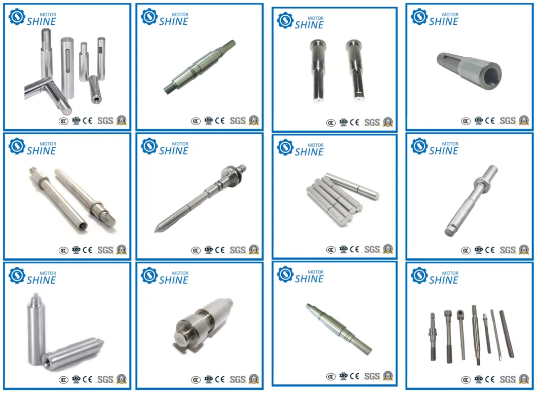 Steel Flexible Drive Shaft Vertical Hollow Shaft Electric Motors Worm Gear Shaft