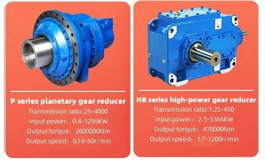 Heavy Duty Helical Gear Box with Cast Iron Housing for Crane