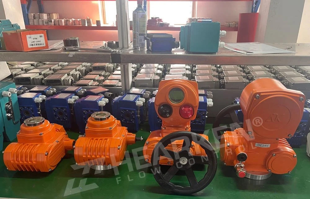 Hot Sale Electric Actuator Hex Series Waterproof and Explosion Proof with Hand Wheel Quarter Turn Electric Actuator