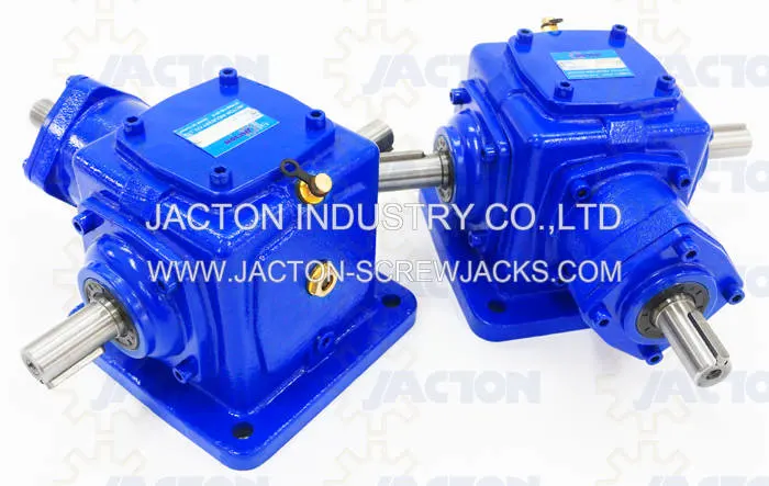 High Capacity Jt45 Right-Angle Spiral Tooth Bevel Gear Drives