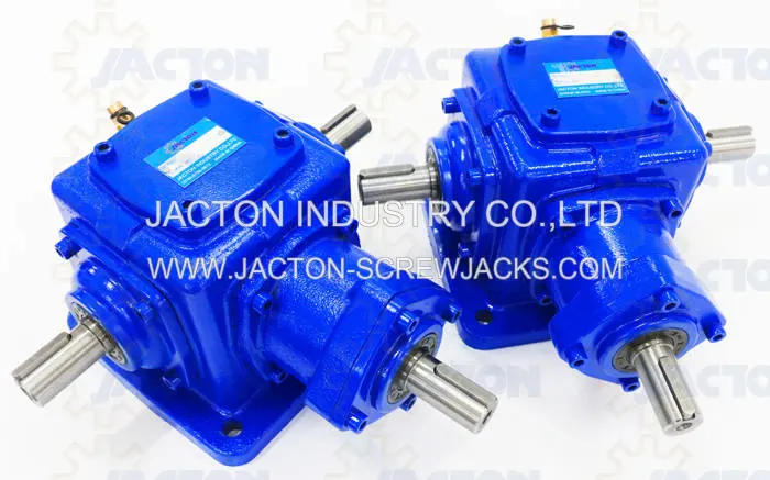 High Capacity Jt45 Right-Angle Spiral Tooth Bevel Gear Drives