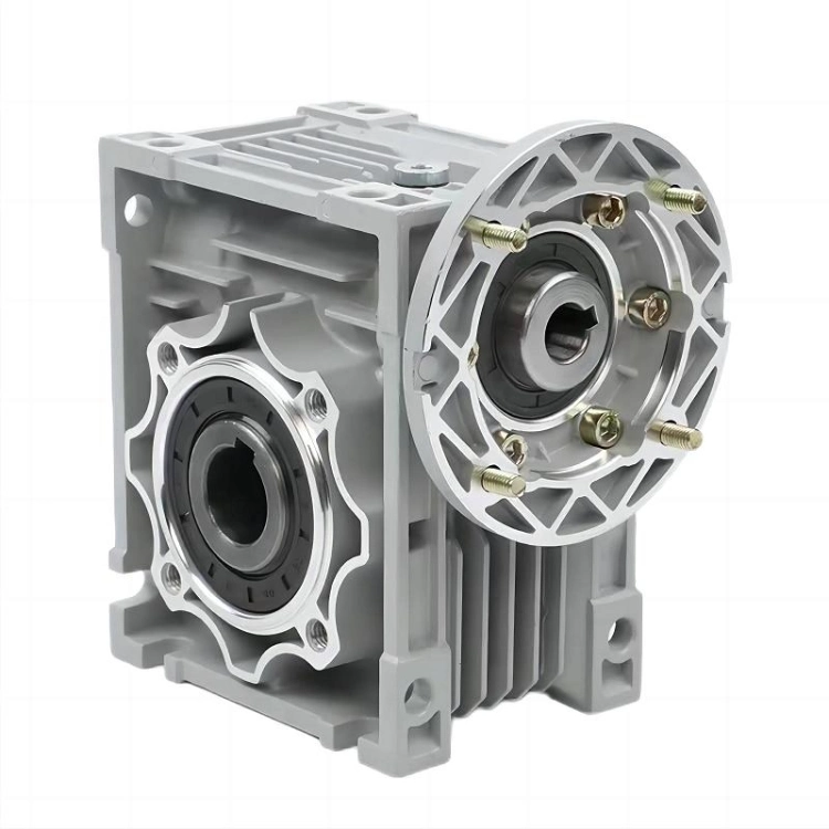 Aluminum Right Angle Worm Drive Motor Gear Gearbox Speed Reducer