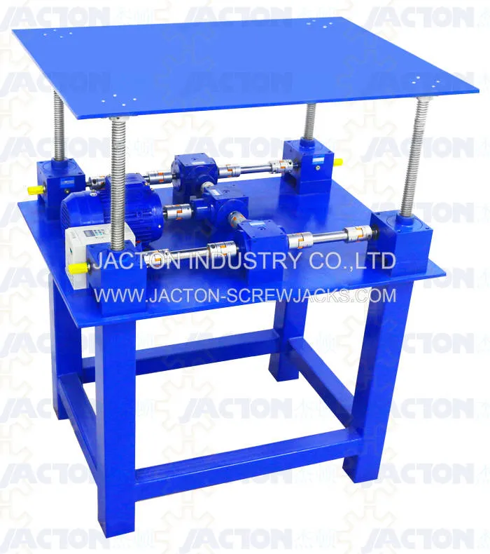 Synchronisation of Several Worm Gear Screw Jacks Is Simple with The Complete Range of Accessories.