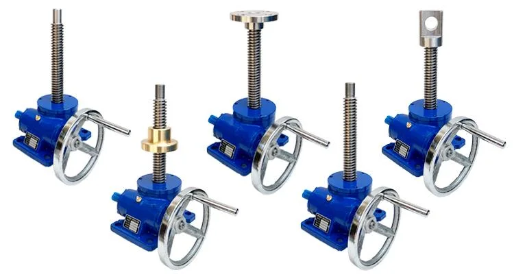 50kn Ball Screw Worm Gear Jack Scaffolding System