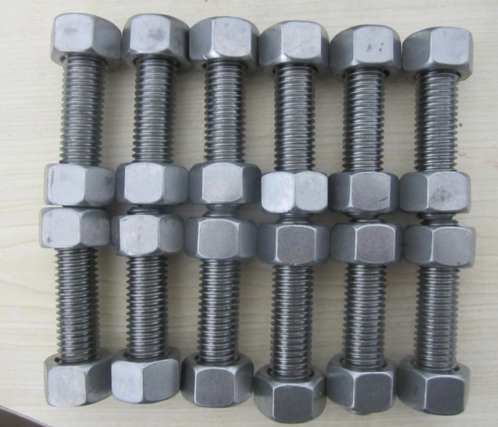 ASTM A453 Grade 660 Stud Bolt, A453 Gr 660 Hex Nuts