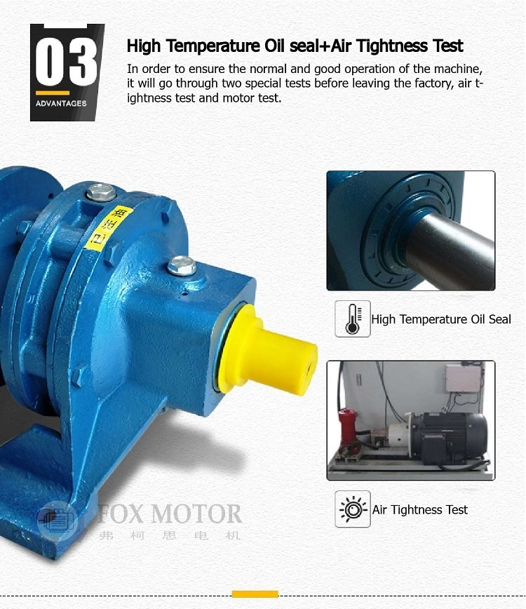 Newly developed durable S Series helical worm gear speed reducer