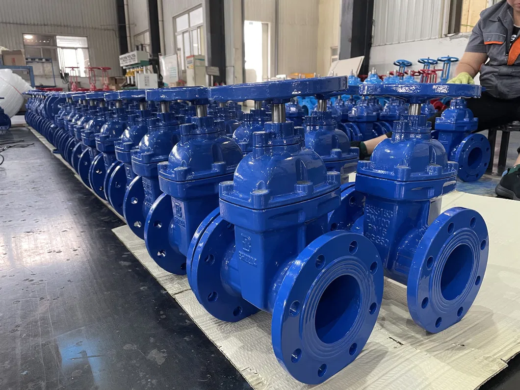 Wedge Gate Inside Bohai in Polywood Case Industrial Water Valve