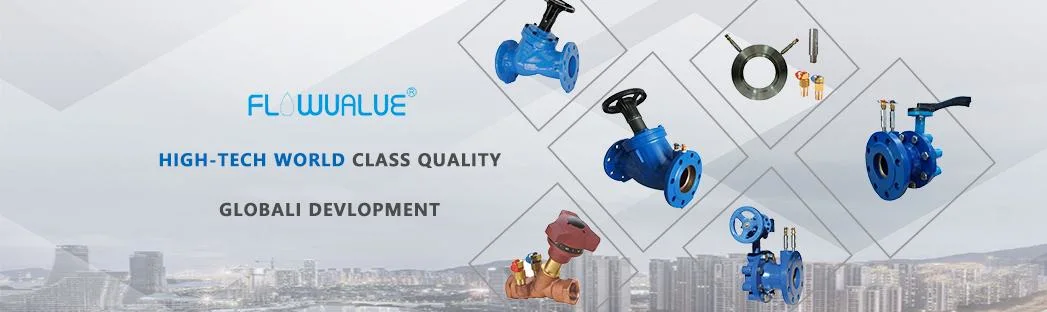 Industrial DN100 Pn16 Di Ductile Iron Body Hand Wheel Manual Control Static Balance Balancing Valves