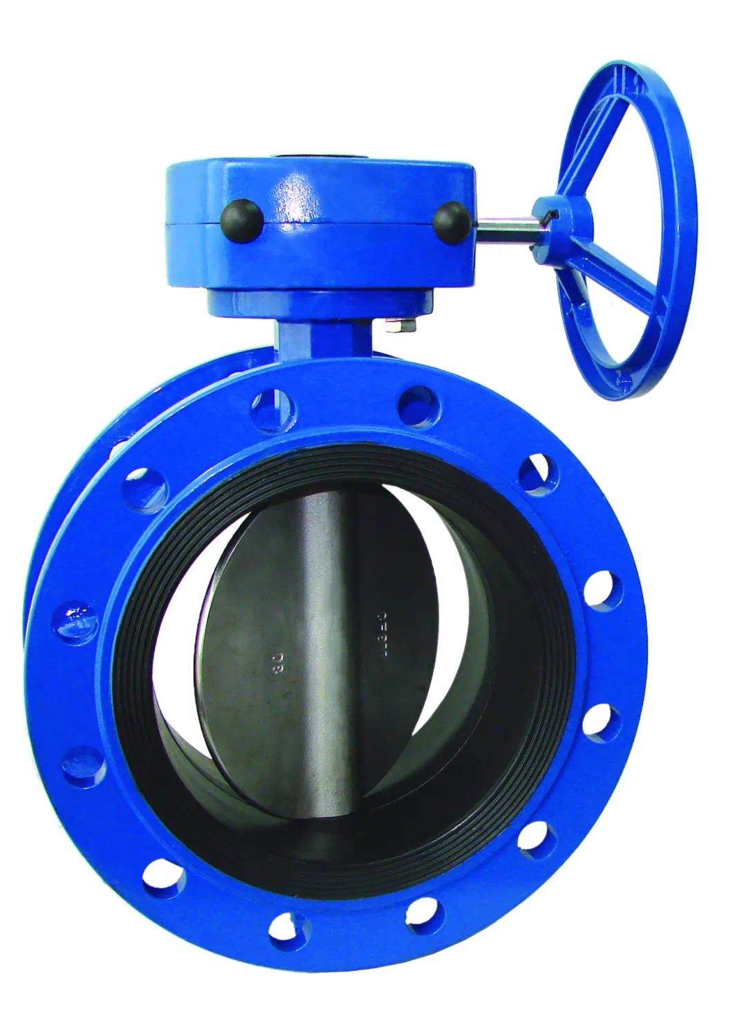 DIN/BS/Uni/ISO/ANSI/as/JIS Concentric Flanged Butterfly Valve Handlever/Gear Box