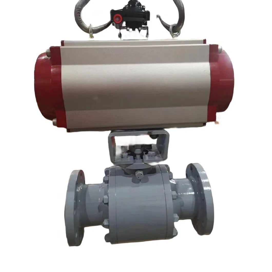 A105n API Gearbox Forging Flange Carbon Steel Ball Valve