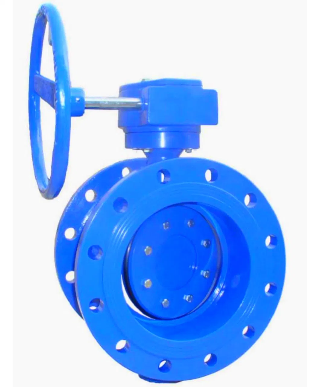 Worm Gear Operated Rubber Seal Flange Ductile Iron Butterfly Valve China Suppliers