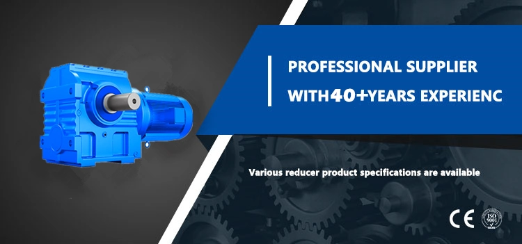 High Torque Standard S Series Industrial Helical Worm Gearbox