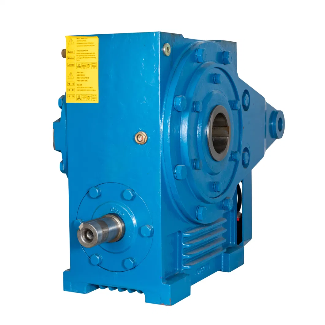 Flange Mounted Planar Double Stage Worm Reduction Gearbox