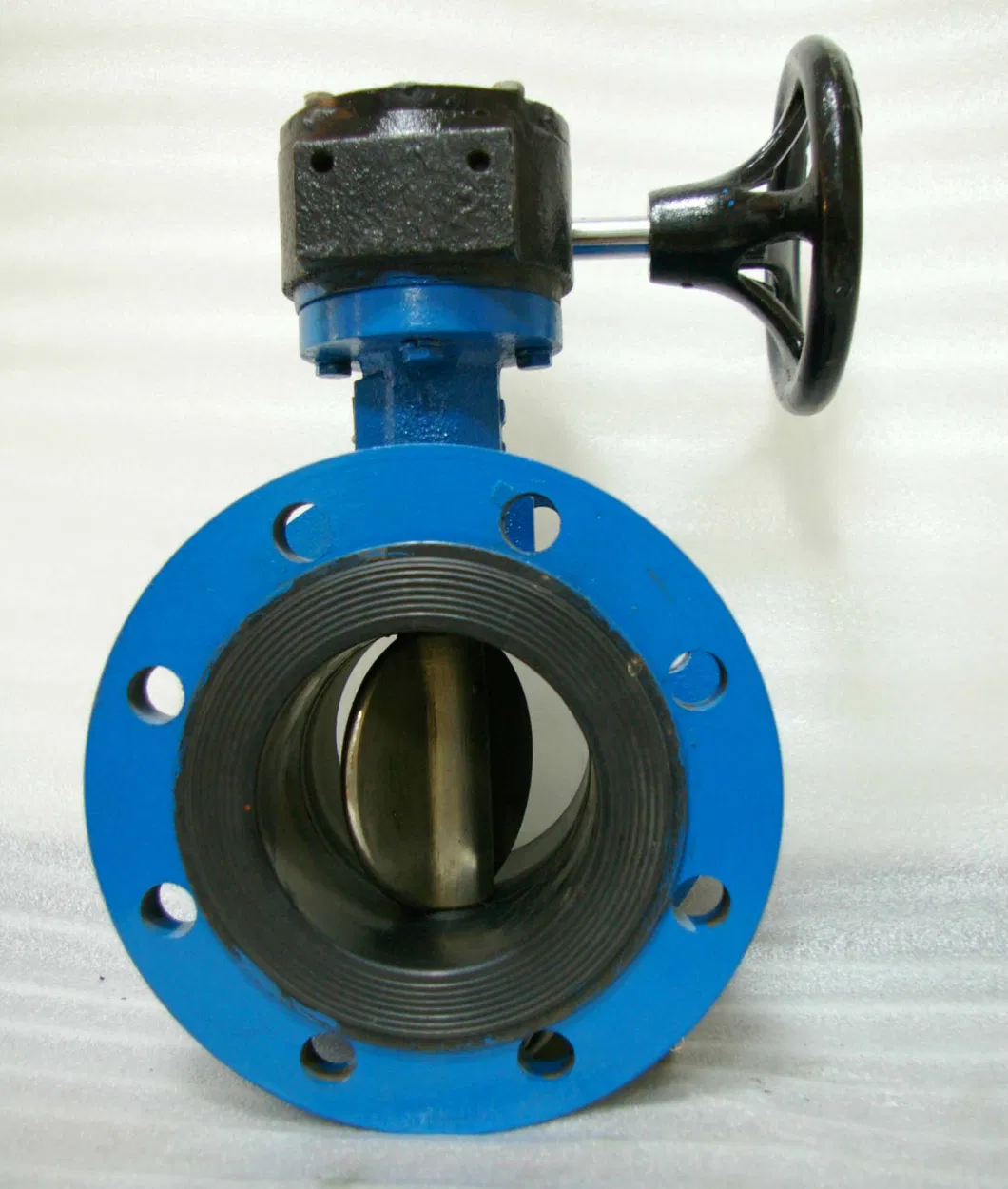 Worm Gear Operated Rubber Seal Flange Ductile Iron Butterfly Valve China Suppliers