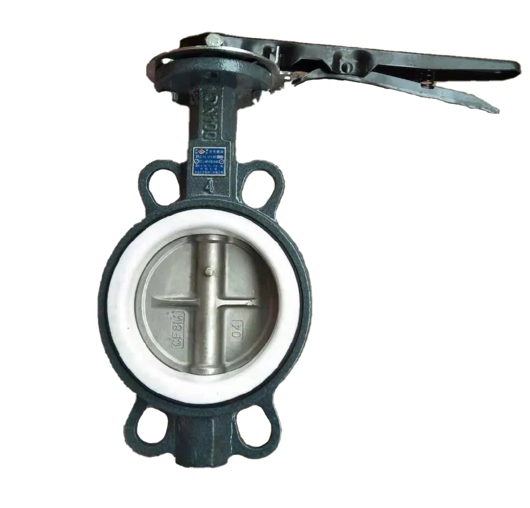 Wafer Type Gearbox Operated Ss 304/201/316 Disc Wafer JIS 10K Korea Standard Dk Butterfly Valves