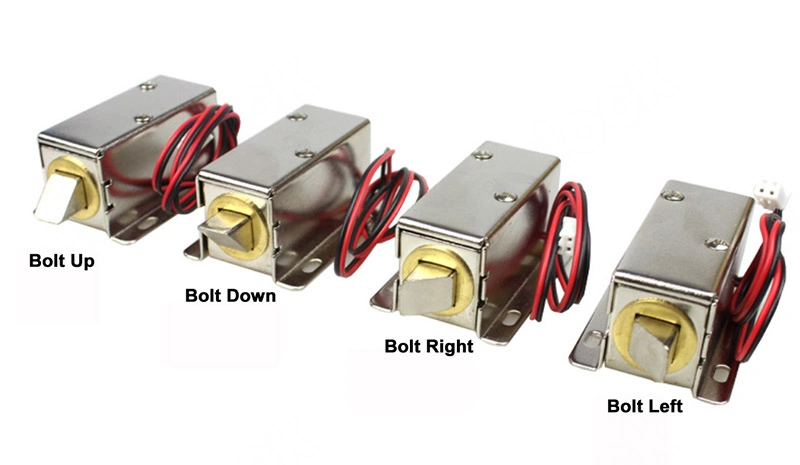 24VDC Solenoid Electric Bolt Lock with Override