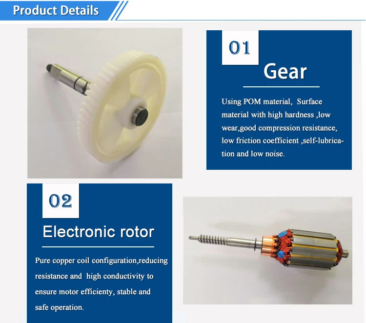 24V 25W DC Worm Gear Motor High Torque Reduction Gearbox