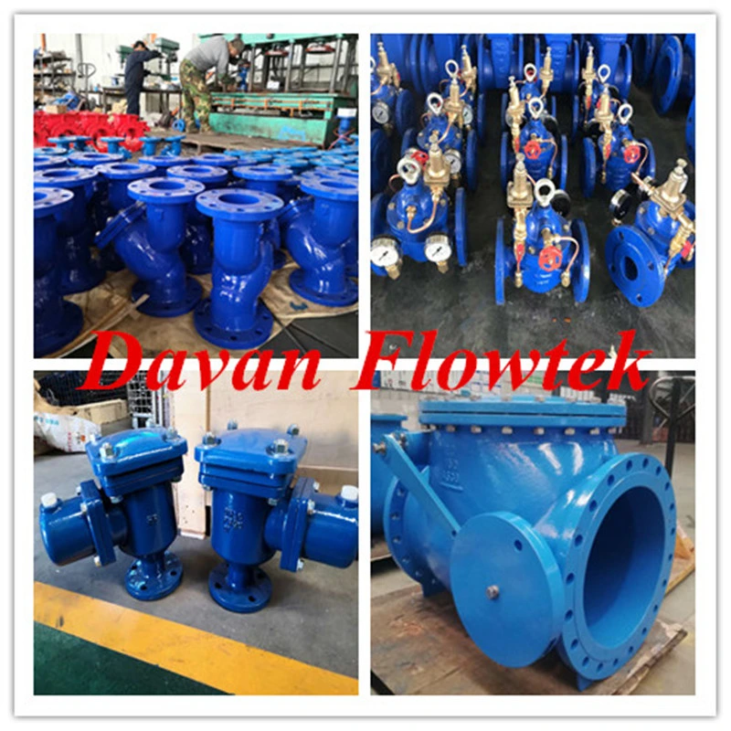 DN 1200 Ductile Iron Ggg50 Rubber Wedge Resilient Seat Gear Operated Water P16 DIN Standard Gate Valve