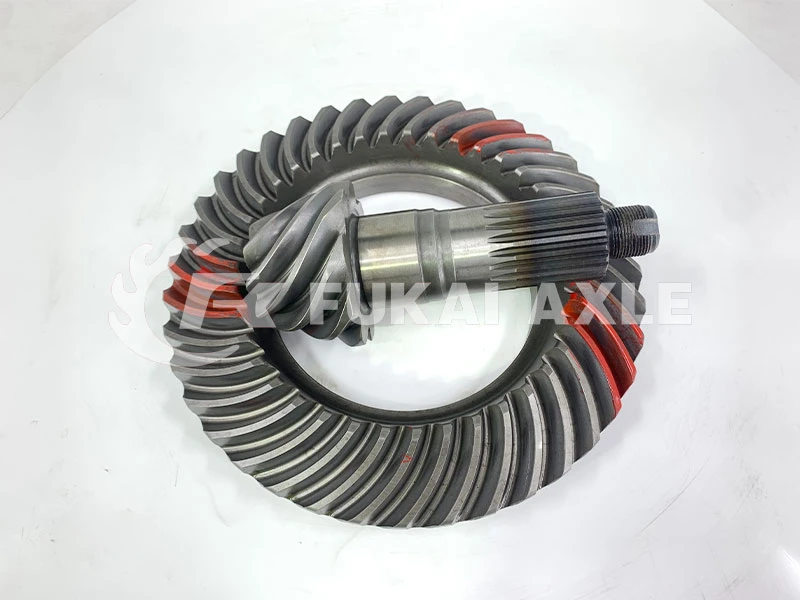 Customized OEM Forged Casting Crown Bevel Pinion Differential Straight Spiral Helical Hypoid Spline Shaft External Grinding Teeth Spur Worm Drive Gear