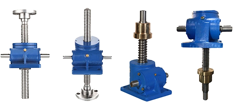 New Swl5t Trapezoidal Large Hand Manual Bevel Wheel Lift Worm Gear Screw Jack with Swl Series Rotating Mechanism