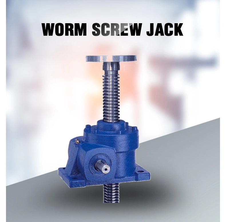 New Swl5t Trapezoidal Large Hand Manual Bevel Wheel Lift Worm Gear Screw Jack with Swl Series Rotating Mechanism