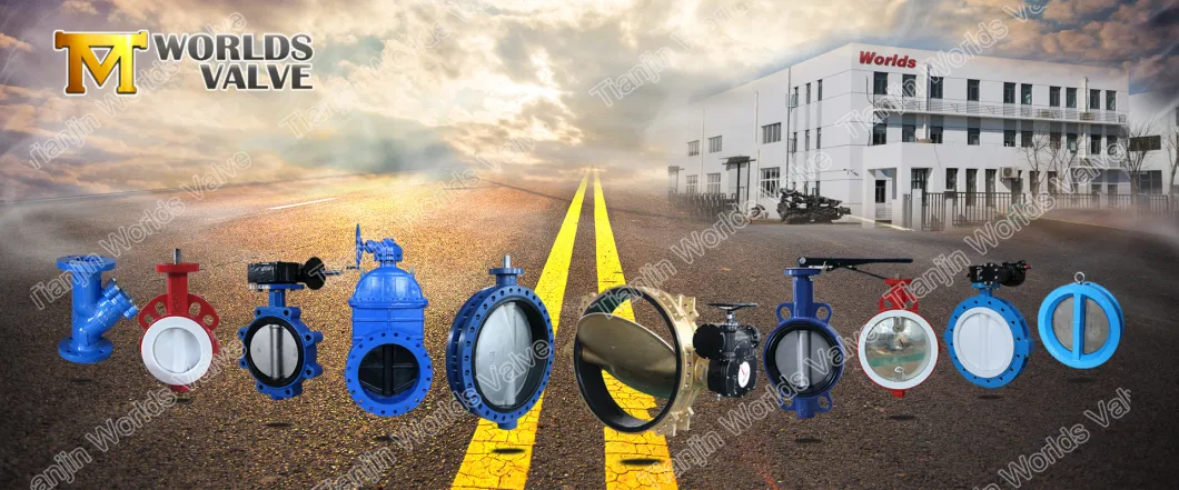 Non-Rising Stem Knife Industrial Flow Control Gate Valves with Gearbox