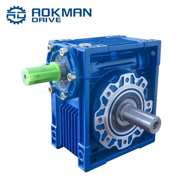Chinese Industrial Power Transmission Mechanical RV Series Worm Motor Gearbox