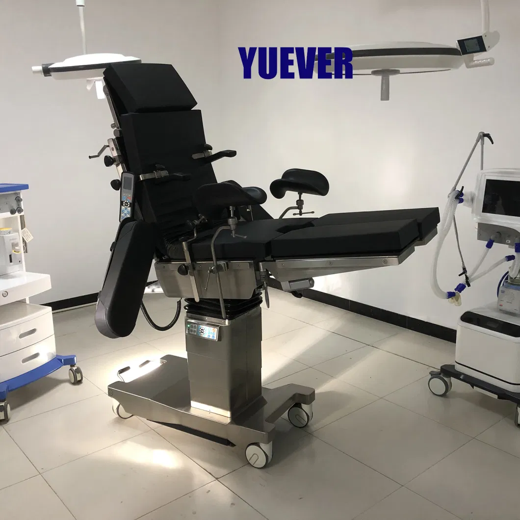 Yuever Medical Low Price Excellent Quality Electro Hydraulic with Manual Override Operation Table
