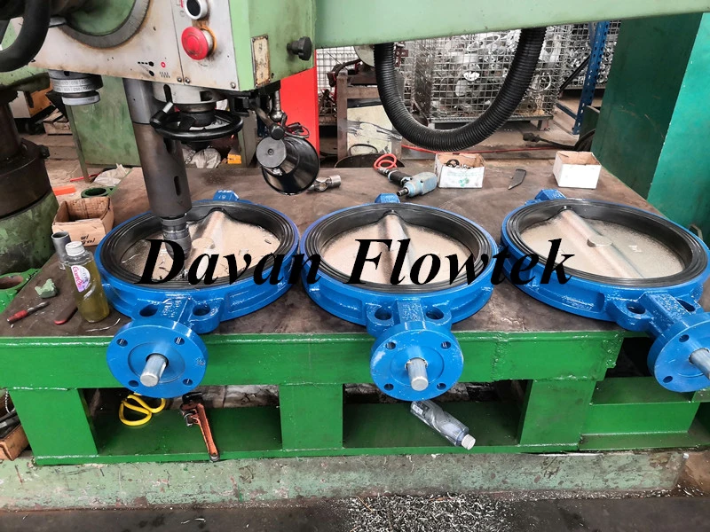DN1000 Pn10 Flange Butterfly Valve Gear Operated EPDM Ductile Iron Ggg50 Butterfly Valve Wafer Flanged Lug Water China Factory Butterfly Valve