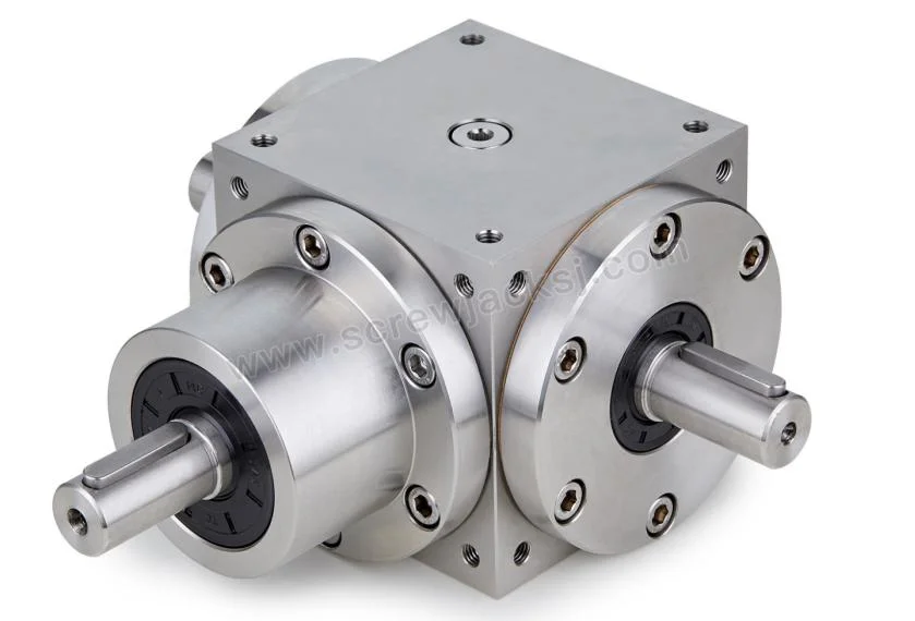Stainless Steel Spiral Bevel Gearbox for Servo Motor