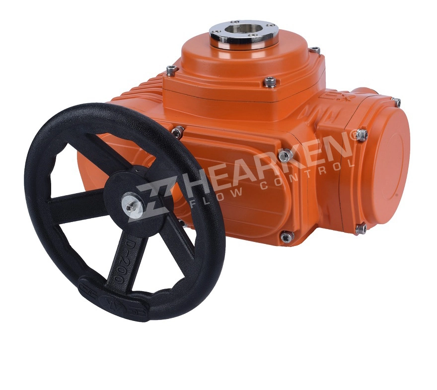 Hot Sale Electric Actuator Hex Series Waterproof and Explosion Proof with Hand Wheel Quarter Turn Electric Actuator