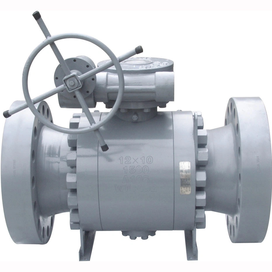 A105n API Gearbox Forging Flange Carbon Steel Ball Valve