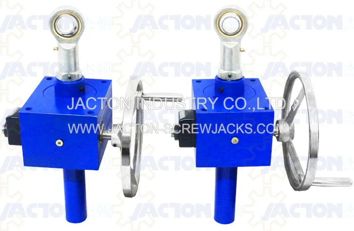 Best Price Worm Gear Hand Operated Lift, Overhanging Crank Jack, Manual Wheel and Screw Manufacturer