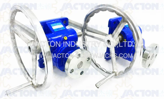 Best Price Worm Gear Hand Operated Lift, Overhanging Crank Jack, Manual Wheel and Screw Manufacturer