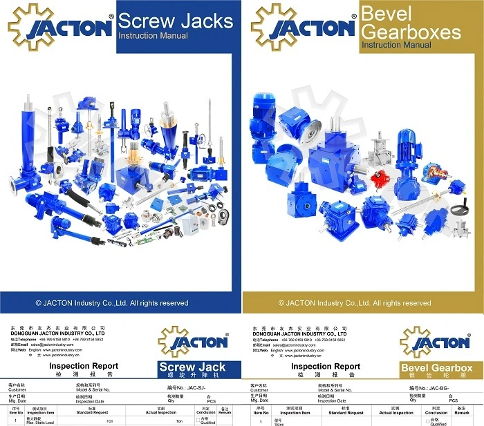 Synchronisation of Several Worm Gear Screw Jacks Is Simple with The Complete Range of Accessories.