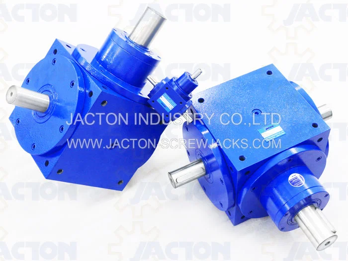 Precision Bevel Gearbox Which Is Used Widely in Various Industrial Machines as a High Precision and High Strength Structure&prime;s Power Dividing Equipment