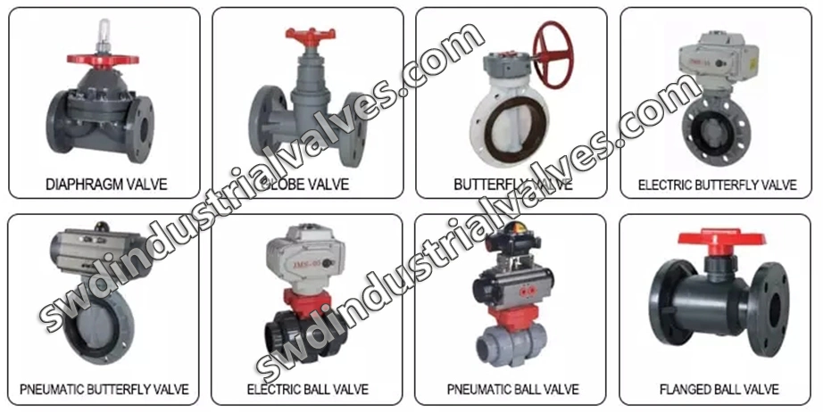 Plastic Gear Operated Butterfly Valve