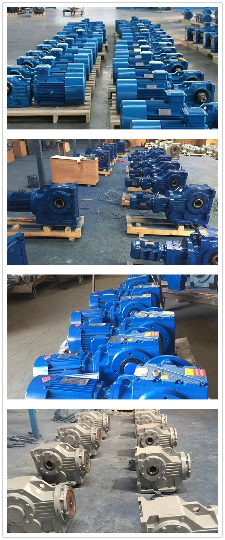 Newly developed durable S Series helical worm gear speed reducer