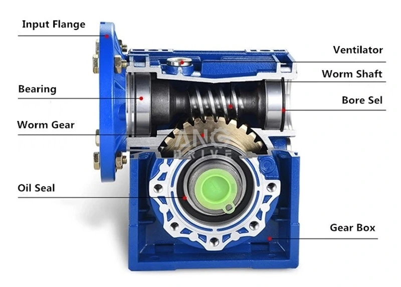 Nmrv50 Gearbox Worm Gear Set for Sale Elevator Gearbox