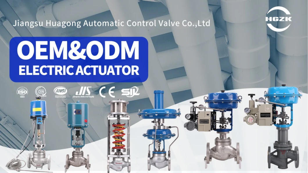 Control Valve Supporting Actuator Pneumatic Valve with Top-Mounted Handwheel Diaphragm Head Zh Type