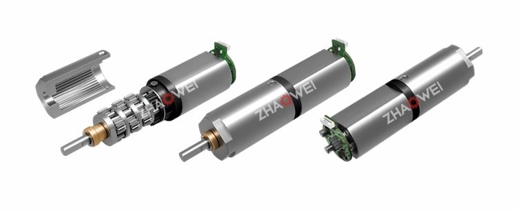 DC Gear Motor 12V 24V Motor Has Worm Gear Box and High Torque Low Speed