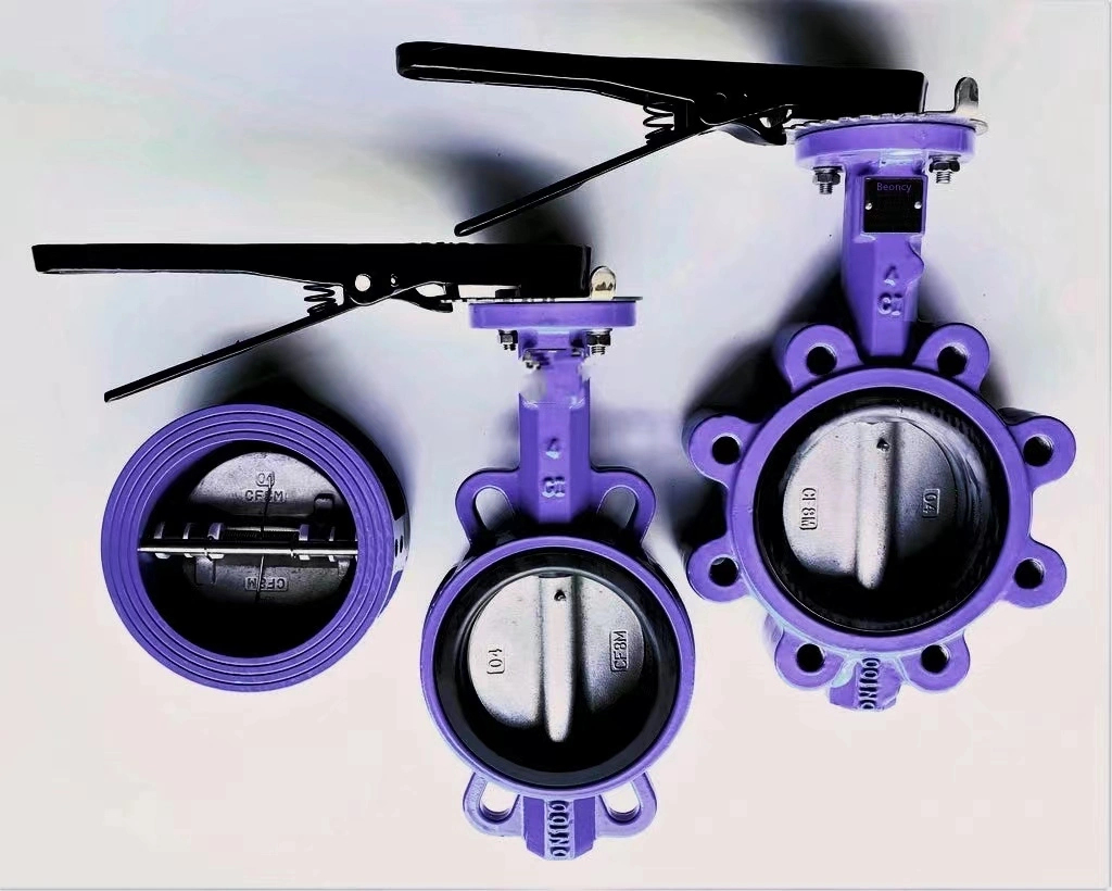 Lug Type Butterfly Valve Wth Worm Gearbox