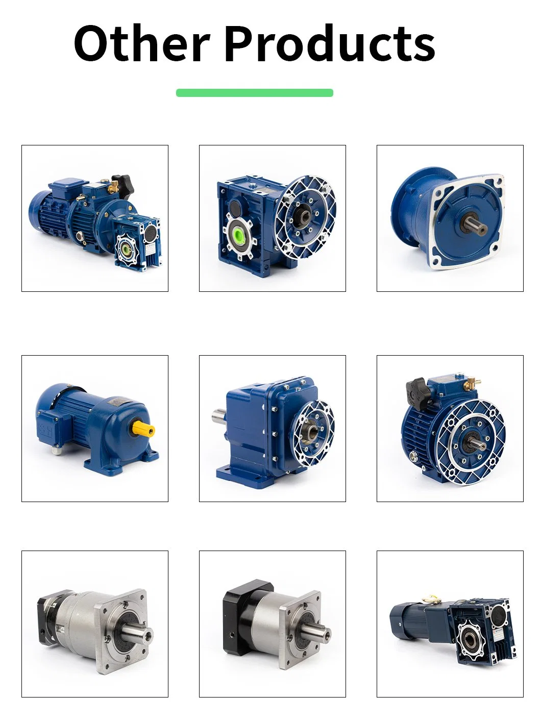 High Presicion Worm Gear Speed Reducer