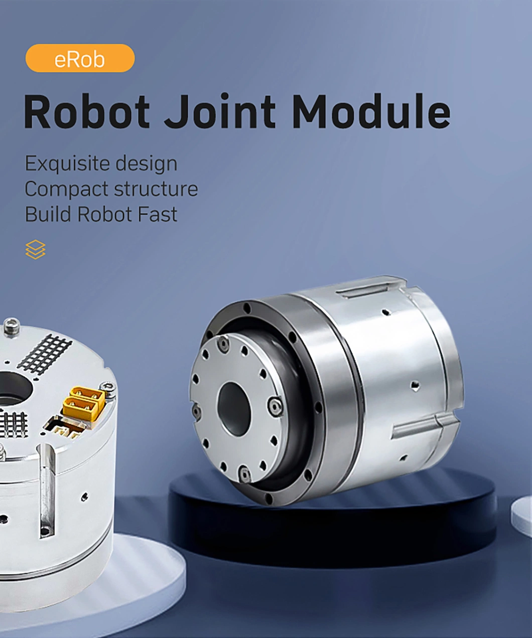 Frameless Robot Joint Motor for 6-Axis Robotic Arm
